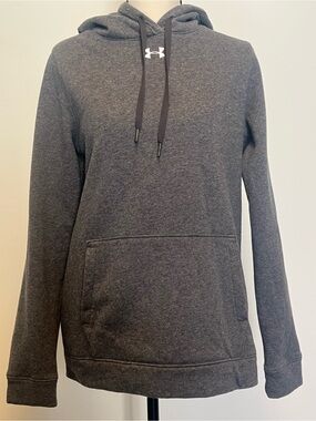 Under Armour Women's Dark Heather Gray Pullover Hoodie